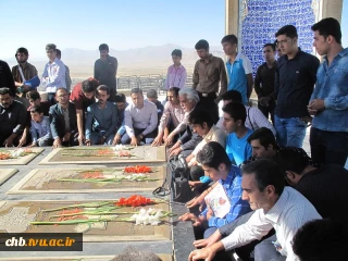 گرامیداشت هفته دفاع مقدس و تجدید میثاق با شهدای معزز در آستانه بازگشایی دانشگاهها