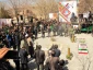 مراسم تدفین پیکر مطهر شهید گمنام در دانشکده فنی شهرکرد