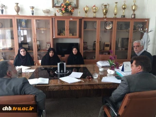 تشکیل جلسه شورای پژوهشی دانشگاه