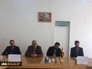 جلسه معارفه آقای کامران امیر خان به عنوان رئیس اداره حراست دانشکده فنی شهرکرد