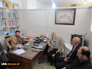 دیدار ریاست دانشگاه فنی و حرفه ای استان چهار محال و بختیاری با ریاست محترم بسیج اساتید به مناسبت هفته بسیج
