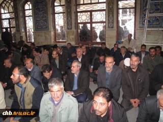 شرکت کارکنان ، اساتید و دانشجویان آموزشکده های فنی و حرفه ای پسران و دختران شهرکرد در مراسم بزرگداشت شهید سردار سلیمانی