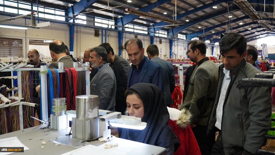 بازدید علمی آموزشی از گروه صنعتی انتخاب