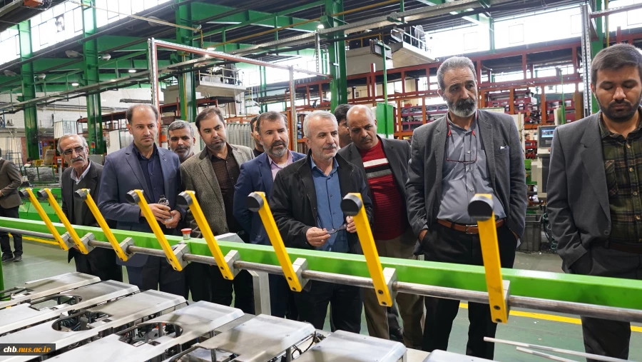 بازدید علمی آموزشی از گروه صنعتی انتخاب