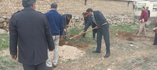 بزرگداشت روز شهدا و هفته درختکاری در دانشگاه فنی و حرفه ای استان چهار محال و بختیاری  7