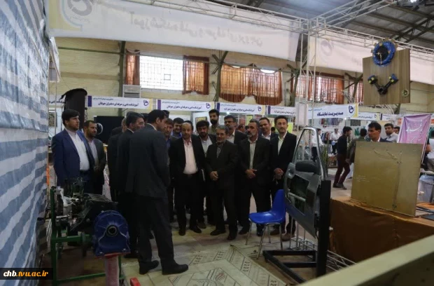 ششمین نمایشگاه دست ساخته های دانشجویان و اساتید آموزشکده های استان چهارمحال و بختیاری گشایش یافت  2