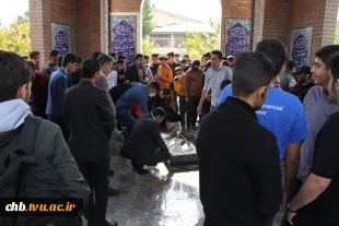 مراسم معارفه دانشجویان جدید الورود با حضور پر شور جمع پرشور دانشجویان دانشکده فنی و حرفه ای پسران شهرکرد در سالن آمفی تئاتر این مرکز برگزار گردید. 4