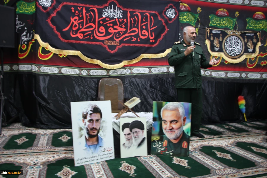 حضور سردار اکبری ، فرمانده سپاه حضرت قمربنی‌هاشم (ع) چهارمحال و بختیاری

 در مراسم عزاداری  ایام فاطمیه؛ شهادت حضرت زهرا(س) و کنگره شهدای دانشجوی استان چهار محال و بختیاری  7