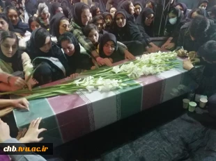 آموزشکده فنی و حرفه ای دختران شهرکرد میزبان شهید گمنام 7