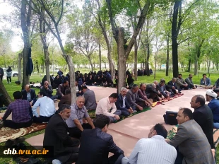 حضور بیش از 200 نفر از اساتید و همکاران شاغل و بازنشسته دانشگاه فنی  وحرفه ای استان در اردوی تفریحی و سیاحتی پارک سرچشمه فرخشهر و موزه  تاریخ طبیعی تنگ صیاد استان چهارمحال و بختیاری   7
