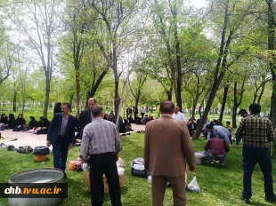 حضور بیش از 200 نفر از اساتید و همکاران شاغل و بازنشسته دانشگاه فنی  وحرفه ای استان در اردوی تفریحی و سیاحتی پارک سرچشمه فرخشهر و موزه  تاریخ طبیعی تنگ صیاد استان چهارمحال و بختیاری   9