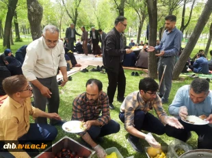 حضور بیش از 200 نفر از اساتید و همکاران شاغل و بازنشسته دانشگاه فنی  وحرفه ای استان در اردوی تفریحی و سیاحتی پارک سرچشمه فرخشهر و موزه  تاریخ طبیعی تنگ صیاد استان چهارمحال و بختیاری   10