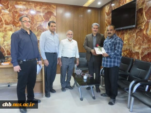 تقدیر از جانباز سرافراز هشت سال دفاع مقدس جناب آقای تقی کریمی 2