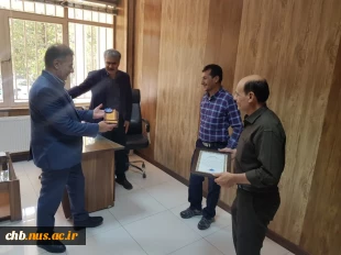 به مناسبت هفته تربیت بدنی از مسئول تربیت بدنی آموزشکده ملی مهارت پسران شهرکرد تقدیر شد 2
