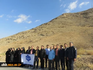 پیاده روی و ادای احترام به ساحت نورانی شهید گمنام آرمیده در محل سازمان حفظ دفاع مقدس و ارزشهای اسلامی  واقع در کوه تهلیجان 12