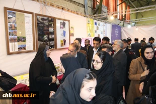 افتتاح بیست و پنجمین نمایشگاه دستاوردهای پژوهش، فناوری و فن بازار چهارمحال‌و بختیاری 8