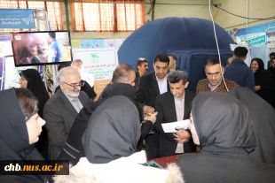 افتتاح بیست و پنجمین نمایشگاه دستاوردهای پژوهش، فناوری و فن بازار چهارمحال‌و بختیاری 9