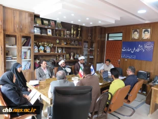 برگزاری جلسه شورای فرهنگی و تقدیر ازنماینده محترم نهاد رهبری در دانشگاه ملی مهارت استان چهار محال و بختیاری 2