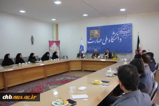 نشست مشتترک معاونت آموزشی دانشگاه با جمعی از همکاران دانشگاه ملی مهارت استان چهارمحال و بختیاری  4