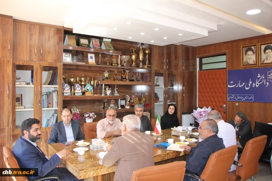 بازدید نماینده محترم مردم شهرستان‌های شهرکرد، سامان، بن و فرخشهر از دانشکده ملی مهارت پسران شهرکرد