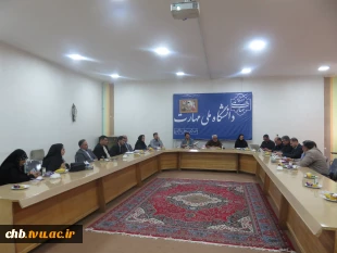 برگزاری جلسه هم‌اندیشی تعیین راهبردهای سازمانی در دانشگاه ملی مهارت چهارمحال و بختیاری
 7