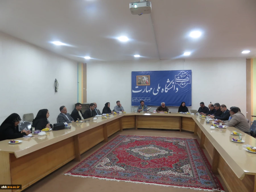 برگزاری جلسه هم‌اندیشی تعیین راهبردهای سازمانی در دانشگاه ملی مهارت چهارمحال و بختیاری
 7