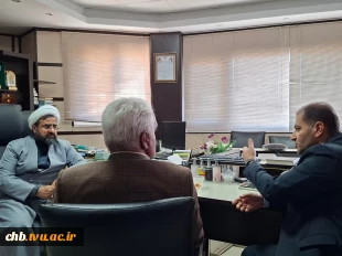 نشست مشترک رئیس دانشگاه ملی مهارت استان چهارمحال و بختیاری با مدیرکل اوقاف و امور خیریه استان 2
