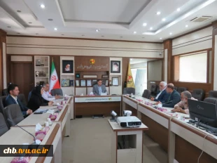 نشست مشترک رئیس دانشگاه ملی مهارت استان چهارمحال و بختیاری با مدیرعامل شرکت توزیع برق استان  3