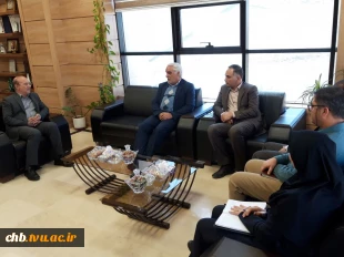 نشست صمیمی رئیس دانشگاه ملی مهارت استان چهارمحال و بختیاری با رئیس پارک علم و فناوری استان             2