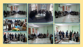 آیین معارفه معاون آموزشکده ملی مهارت دختران جونقان برگزار شد.