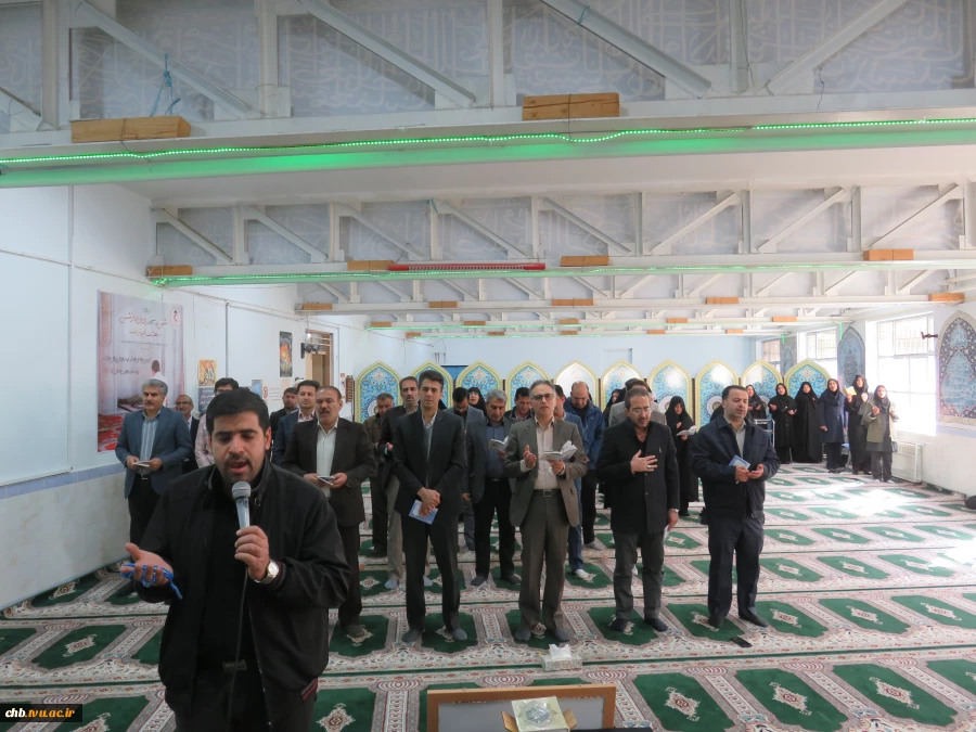 آئین بزرگداشت اربعین قاعد شهید امت ، شهدای جنگ رمضان و شهادت حضرت امام جعفر صادق علیه السلام در دانشگاه ملی مهارت واحد استانی چهارمحال و بختیاری 3
