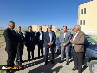بازدید دکتر زمانی ، رئیس دانشگاه ملی مهارت ، دکتر فخر موسوی ، مدیرکل حوزه ریاست و روابط عمومی دانشگاه و دکتر شایق رئیس واحد استانی  از آموزشکده کشاورزی شهرکرد 2