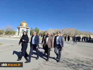 بازدید دکتر زمانی ، رئیس دانشگاه ملی مهارت ، دکتر فخر موسوی ، مدیرکل حوزه ریاست و روابط عمومی دانشگاه  و دکتر شایق رئیس واحد استانی از مرکز دختران شهرکرد 2