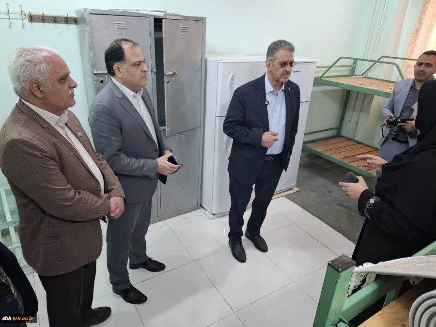 بازدید دکتر زمانی، رئیس دانشگاه ملی مهارت به همراه دکتر فخر موسوی، مدیر کل حوزه ریاست و روابط عمومی دانشگاه از:
 آموزشکده دختران شهرکرد 2