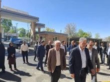 ادای احترام به مقام شهدای گمنام دانشگاه ملی مهارت واحد استانی چهارمحال و بختیاری با حضور دکتر زمانی رئیس دانشگاه ملی مهارت و دکتر فخر موسوی مدیر کل حوزه ریاست و روابط عمومی دانشگاه