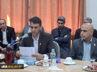 ارائه گزارش آموزشی دانشگاه ملی مهارت واحد استانی چهارمحال و بختیاری  ، توسط مهندس مظفری معاون آموزشی دانشگاه ملی مهارت واحد استانی چهارمحال و بختیاری در آیین تجلیل از سرآمدان آموزشی دانشگاه ملی مهارت استان 
 3