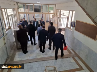 بازدید دکتر زمانی، رئیس دانشگاه ملی مهارت به همراه دکتر فخر موسوی، مدیر کل حوزه ریاست و روابط عمومی دانشگاه از آموزشکده پسران شهرکرد 3
