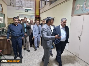 بازدید دکتر زمانی، رئیس دانشگاه ملی مهارت به همراه دکتر فخر موسوی، مدیر کل حوزه ریاست و روابط عمومی دانشگاه از آموزشکده پسران شهرکرد 7