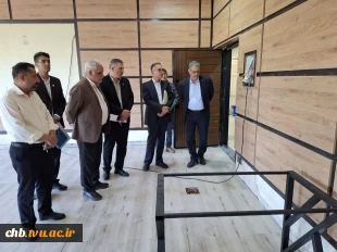 بازدید دکتر زمانی، رئیس دانشگاه ملی مهارت به همراه دکتر فخر موسوی، مدیر کل حوزه ریاست و روابط عمومی دانشگاه از آموزشکده پسران شهرکرد 8