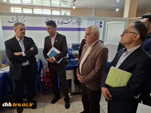 بازدید دکتر زمانی، رئیس دانشگاه ملی مهارت به همراه دکتر فخر موسوی، مدیر کل حوزه ریاست و روابط عمومی دانشگاه از آموزشکده پسران شهرکرد 9