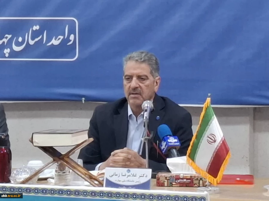 گفت‌وگوی دکتر زمانی، رئیس دانشگاه ملی مهارت با شبکه خبر، برنامه روی خط
 2